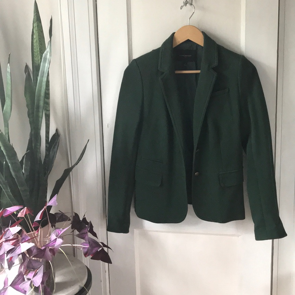 Hunter green blazer